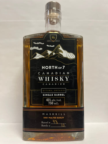 North of 7 Canadian Whisky - 100% Malted Barley
