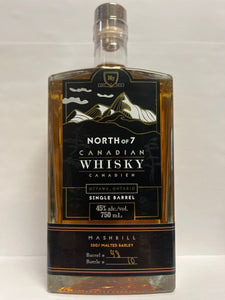 North of 7 Canadian Whisky - 100% Malted Barley